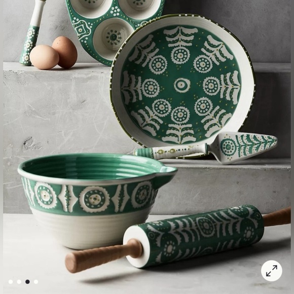 Anthropologie Resana Brentanella Mixing Bowl NEW - Picture 2 of 2